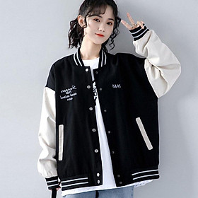 Áo khoác dù BOMBER Nam Nữ Unisex Họa Tiết Thêu 1983 Cao Cấp Vải dù 2 lớp Không Nhăn Không Xù Không Ra Màu Tốp Hót TREND