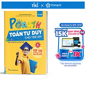 POMath - Toán Tư Duy Cho Trẻ Em 4-6 Tuổi (Tập 6)