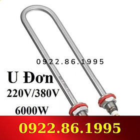 THANH NHIỆT ĐUN NƯỚC - U ĐƠN, U QUỲ , U KÉP, ĐIỆN TRỞ NỒI PHỞ, NẤU CHÁO hàng nhập