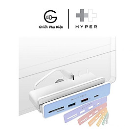 Mua Cổng Chuyển IMAC 24″ HYPERDIVE 5-IN-1 USB-C HUB HD34A6 (KÈM 7 MIẾNG DÁN THEO MÀU IMAC 24″) - Hàng Chính Hãng