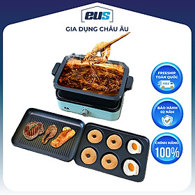 Mua Nồi Lẩu Nướng Đa Năng 3 Trong 1 HUK Gmany BL34 - Hàng Chính Hãng