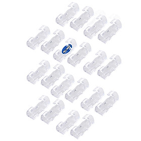 >> BÁO GIÁ BỘ 20 DỤNG CỤ KẸP DÂY ĐIỆN | Shopee Lazada Sendo Tiki mới nhất 106 Bộ 20 Kẹp Giữ Dây Điện, Dây Cáp Nhỏ Trong Suốt Milliken NL-3114