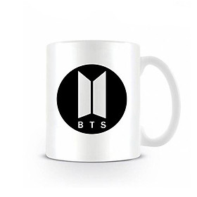 Cốc sứ ly in hình Logo BTS