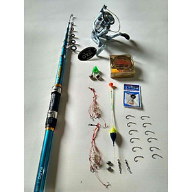 Bộ cần câu shimano 3m6 máy yolo KFB 6000 siêu bền