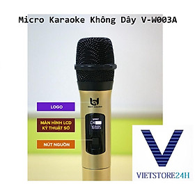 Mua Micro Karaoke Không Dây V-W003A