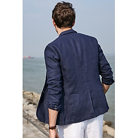 Áo khoác nam blazer nam chất linen mặc cực kì trẻ trung csd06