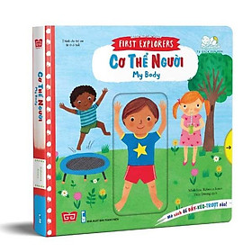 Sách tương tác - sách chuyển động - first explorers - my body - cơ thể người
