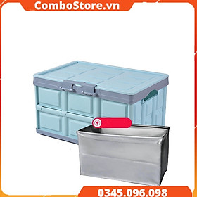 Thùng đựng đồ ô tô - thùng đựng đồ gấp gọn đa năng 30 lít cao cấp
