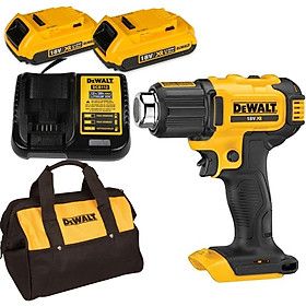 MÁY THỔI HƠI NÓNG CẦM TAY PIN 18V (109 - 190 LÍT / PHÚT) DEWALT DCE530D2- HÀNG CHÍNH HÃNG