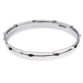 1 Pair 14inch Snare Drum Hoop Ring Rim for Snare Drum Percussion Instrument