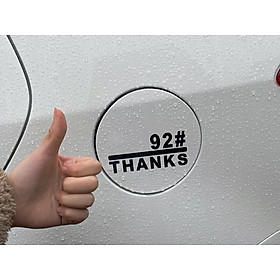 Mua Tem dán decal nắp xăng A95 decal dán nắp xăng A95 tiện lợi  độc đáo
