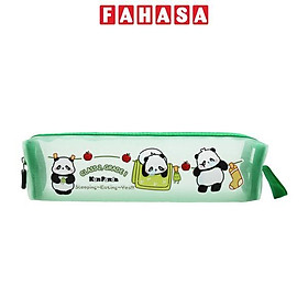 Bóp Viết Nhựa Trong Hình Gấu Trúc Kun Panda - iiGEN Z2912 - Màu Xanh Lá