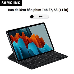 Mua Bao Da kèm bàn phím Samsung Galaxy Tab S7 và S8 (11 in) Keyboard Cover (EF-DT630) - Hàng Chính Hãng