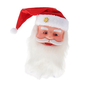 Music Santa Claus, Shaking Hat Santa Claus Singing Moving Eyes and Beard