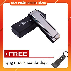 Mua (HÀNG HOT SIÊU CHÂT) Kèn harmonica diatonic swan key c 10 lỗ 206439206614 tặng móc khóa da