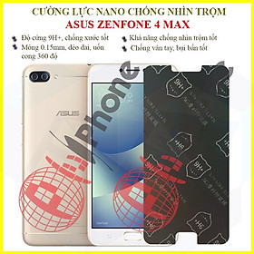 Mua Dán chống nhìn trộm dành cho Asus Zenfone 4 Max - Dán cường lực dẻo nano 9H+