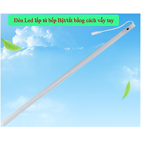 Mua Đèn LED cảm ứng vẫy tay tắt/mở lắp tủ bếp dài 600mm kèm nguồn 12V2A