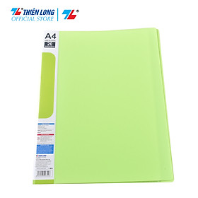 Bìa đựng hồ sơ 20 lá sức chứa 100 tờ A4 80gsm Thiên Long Flexoffice FO-DB007