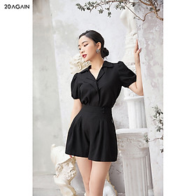 Áo sơ mi nẹp bèo 20Again ASA1144