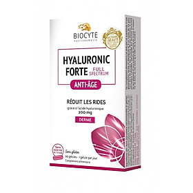 Hyaluronic Forte Full SpectrumViên uống giảm nhăn, cung cấp độ ẩm da