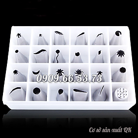 Bộ 24 dụng cụ làm bánh kem – Mã số 1035