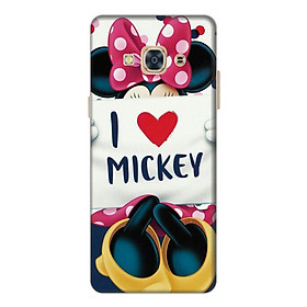Ốp Lưng Dành Cho Điện Thoại Samsung Galaxy J3 2017 - I Love Mickey