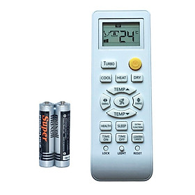 Mua Remote Thay Thế Điều Khiển Cho Máy Lạnh  Máy Điều Hòa SANYO/AQUA (Kèm Pin AAA Maxell)