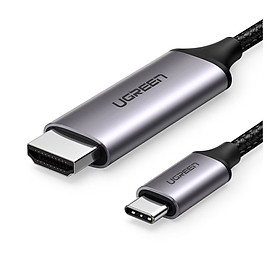 Mua Cáp 3M 4K 60hz usb Type C sang HDMI truyền dữ liệu và âm thanh hình ảnh  Ugreen 50766 MM142 Hàng Chính Hãng