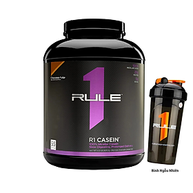 Rule 1 Casein 4lbs - Whey Protein Casein Nuôi Cơ Ban Đêm - Sữa tăng cơ hấp thu trải dài, chống dị hóa cơ