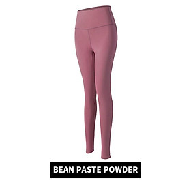 Quần tập gym yoga aerobic nữ Quần thể thao nữ legging Dáng dài Co giãn Thấm hút mồ hôi Cao cấp - màu hồng