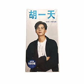(BÌA NGẪU NHIÊN) Hộp ảnh POSTCARD mẫu mới HỒ NHẤT THIÊN thần tượng diễn viên Cpop