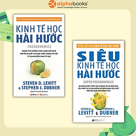 Combo Những Góc Nhìn Đáng Kinh Ngạc Và Hài Hước Về Kinh Tế ( Kinh Tế Học Hài Hước + Siêu Kinh Tế Học Hài Hước ) tặng kèm bookmark Sáng Tạo