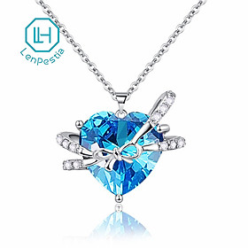 phụ kiện Dây Chuyền Lenpestia Heart of the Sea Bow Clavicle Necklace
