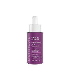 Tinh chất se khít lỗ chân lông tối ưu Paula's Choice Clinical Niacinamide 20% Treatment 20ml mã 8030