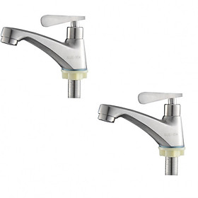 Mua Bộ hai vòi lavabo thuần lạnh inox 304