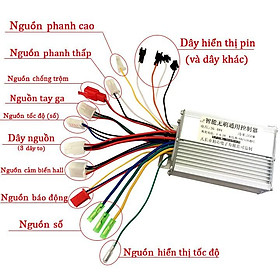 Bộ Điều Khiển (Board) Xe Đạp Điện 36/48V-350W