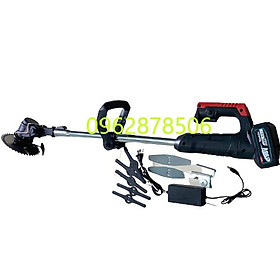 Mua TẶNG BỘ LƯỠI CẮT Máy cắt cỏ tỉa cành đa năng pin 10cell