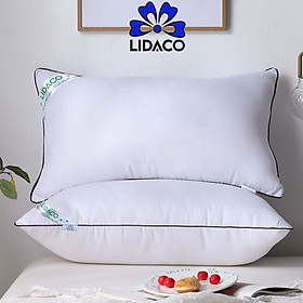 Mua Ruột gối nằm  ruột gối vuông viền đen LIDACO cao cấp (1 chiếc)