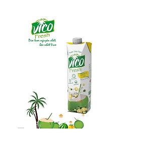 1 HỘP NƯỚC DỪA TẮC VICO FRESH 1L