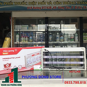 Đèn bắt muỗi ĐQ EML02BL