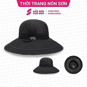 Hình ảnh Mũ vành đan tay cao cấp NÓN SƠN chính hãng ĐH143-ĐN1
