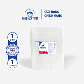 Bông y tế cắt Bông Bạch Tuyết 7cm x 7cm - 1Kg