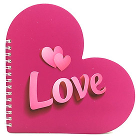Bộ 2 Sổ Lò Xo Love Gift (17x17cm) - Mẫu 4