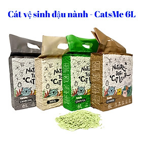 Cát Vệ Sinh Đậu Nành Cho Mèo Tofu Cat Litter Catsme 6L - YonaPetshop - Cà Phê