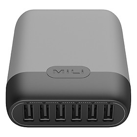 Adapter Sạc 6 Cổng Công Suất 30W MiLi Charger Station II HC-H60 - Hàng Chính Hãng