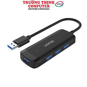 BỘ CHIA 3 CỔNG USB 3.0 + LAN UNITEK H1111A - HÀNG CHÍNH HÃNG