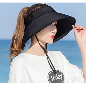 Mũ rộng vành chống nắng chống uv 360 độ cao cấp, nón chống nắng nữ thời trang