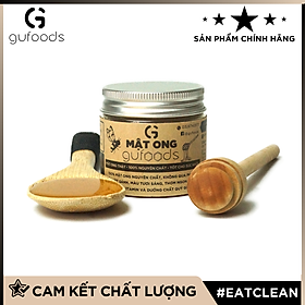 Mật ong nguyên chất GUfoods - Mật ong thật, 100% nguyên chất, Tốt cho sức khỏe