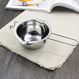 400mL Chocolate Melting Bowl Butter Milk Tool Baking Stainless Steel Chocolate Pot Milk Chocolate Cheese Sugar Saucepan