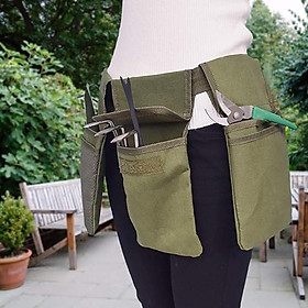 Túi thắt lưng cho dụng cụ làm vườn - tạp dề vải với túi - tổ chức vườn để treo (không bao gồm các công cụ)